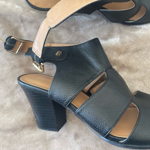 Tommy Hilfiger Open Toed Heels - Picture 5 of 8